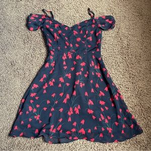 Dynamite floral mini dress